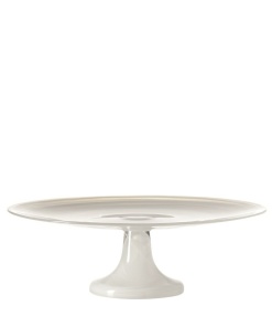 Tårtfat - Vit Alabaster