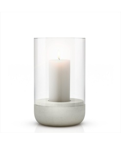 Calma Ljuslykta Medium 20 cm Light Gray