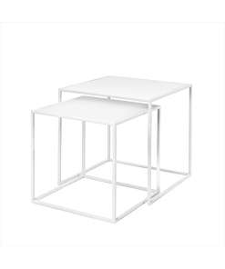 Fera Bord Vit Set Med 2