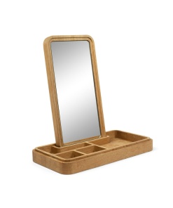 Förvaringsskrin Med Spegel 32 cm Ek