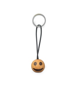 Emoji Nyckelring Smiley Ø3 cm Ek
