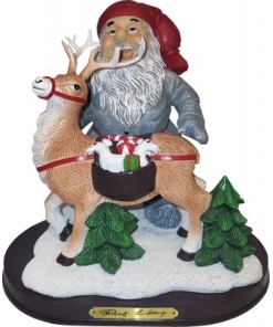 Rolf Lidberg Tomte med ren