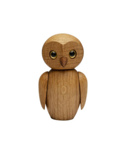 Clever Uggla Trädekoration 10 cm Ek