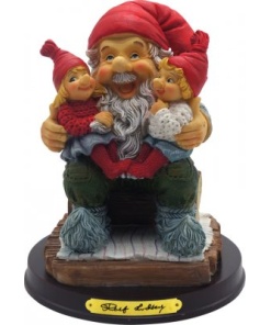 Rolf Lidberg Tomte med barn